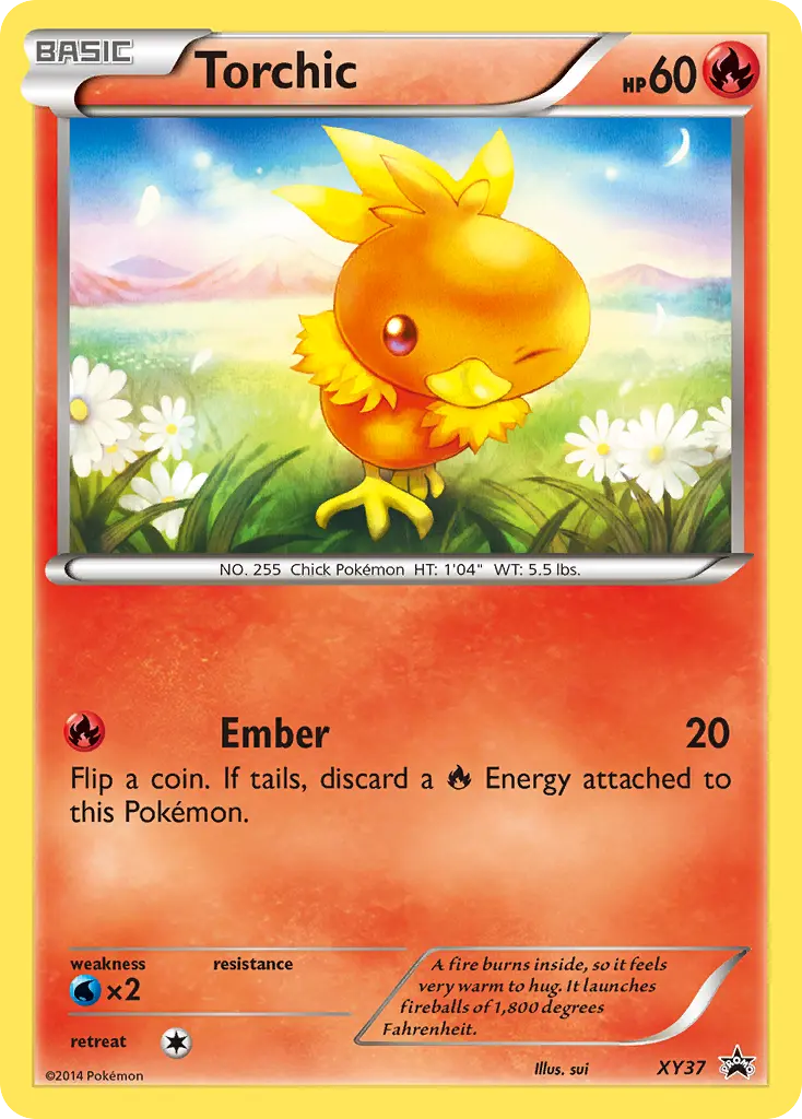 Torchic - XY Black Star Promos XY37 (Holo)
