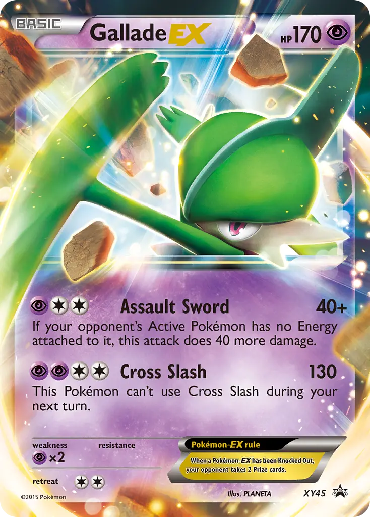Gallade-EX - XY Black Star Promos XY45 (Holo)