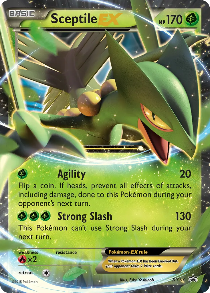 Sceptile-EX - XY Black Star Promos XY53 (Holo)