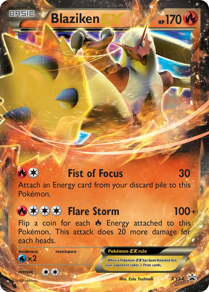 Blaziken-EX - XY Black Star Promos XY54 (Holo)