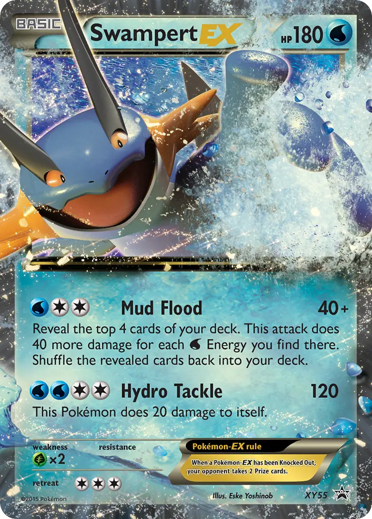 Swampert-EX - XY Black Star Promos XY55 (Holo)