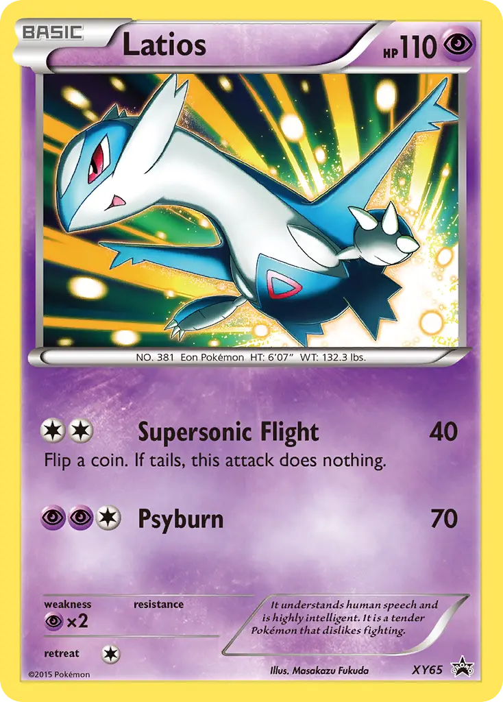 Latios - XY Black Star Promos XY65 (Holo)