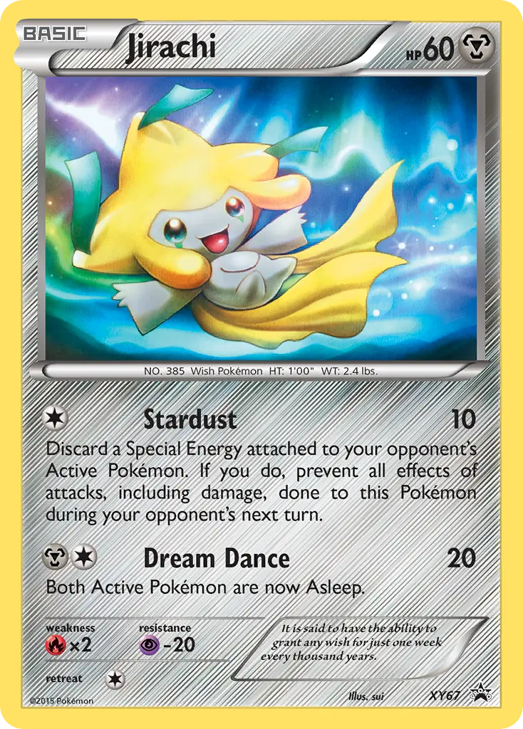 Jirachi - XY Black Star Promos XY67 (Holo)
