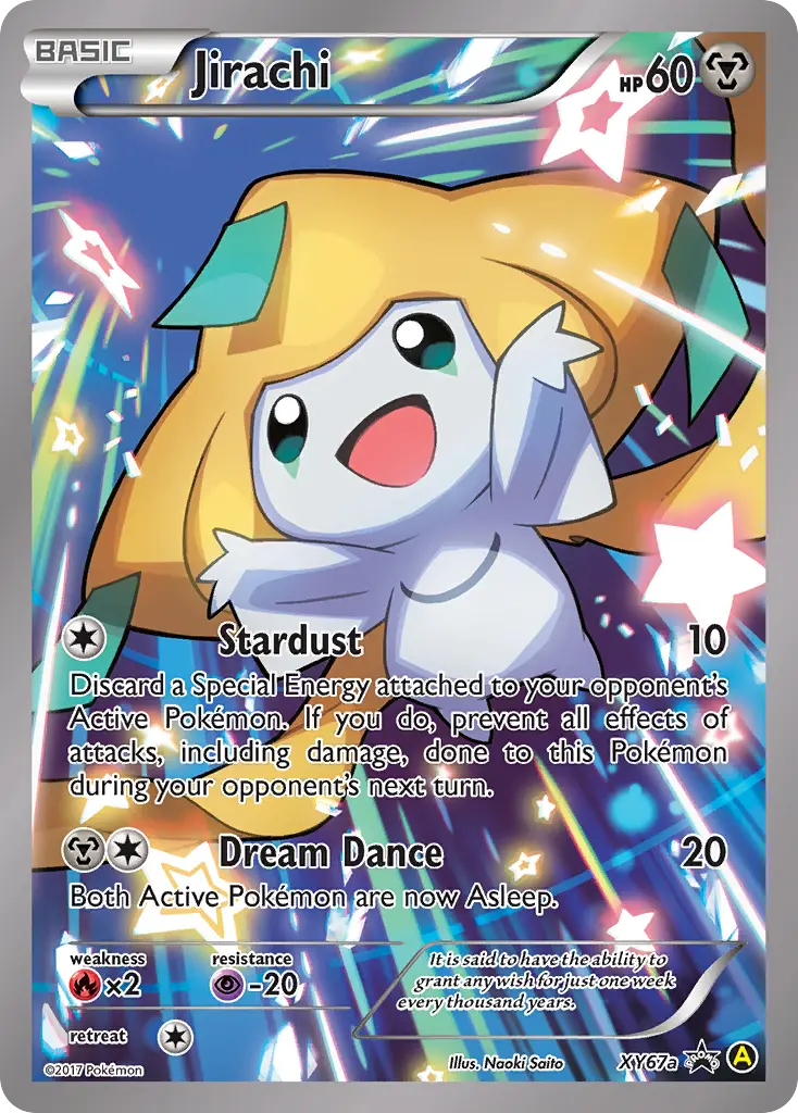 Jirachi - XY Black Star Promos XY67a (Holo)
