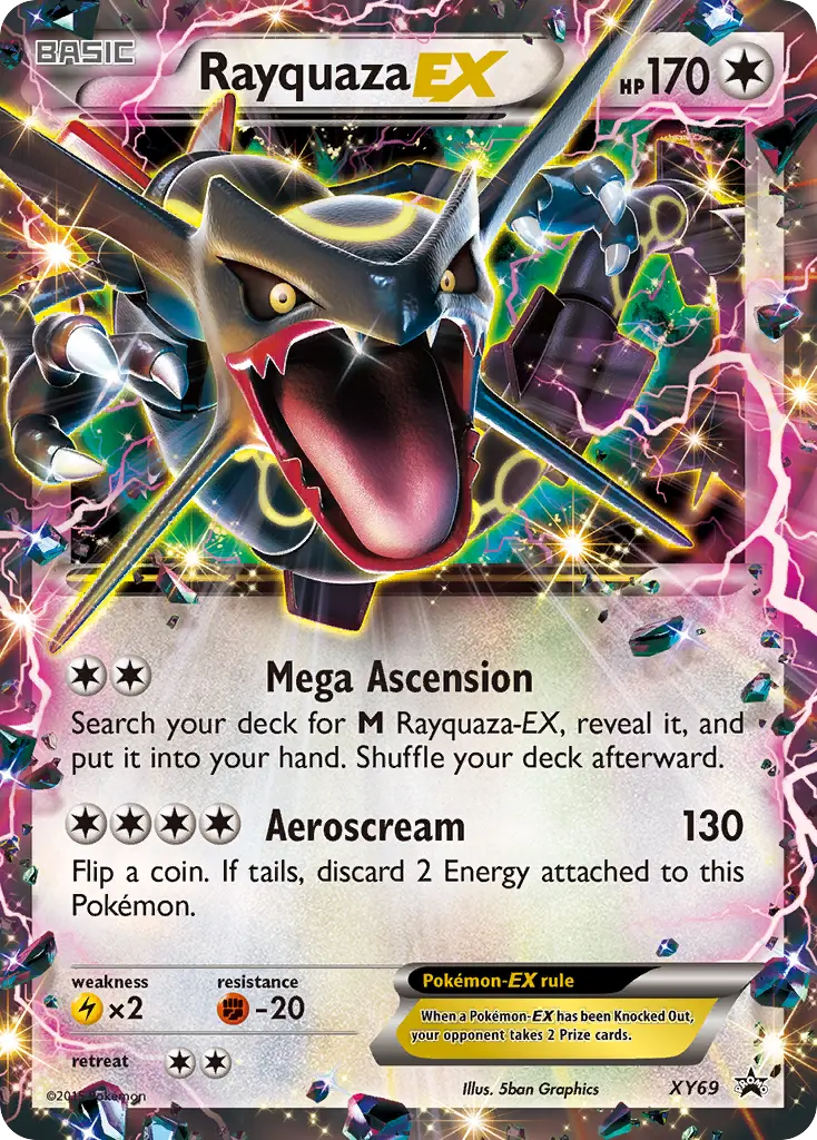 Rayquaza-EX - XY Black Star Promos XY69 (Holo)