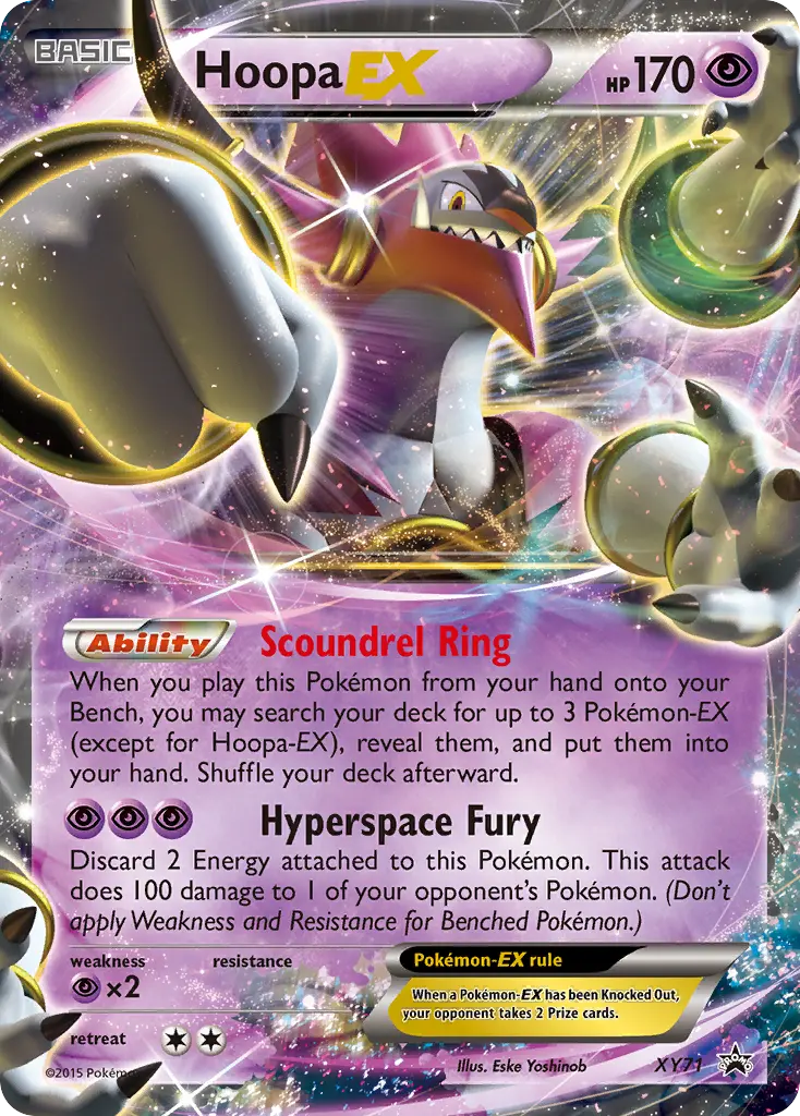 Hoopa-EX - XY Black Star Promos XY71 (Holo)
