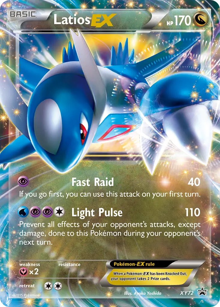 Latios-EX - XY Black Star Promos XY72 (Holo)
