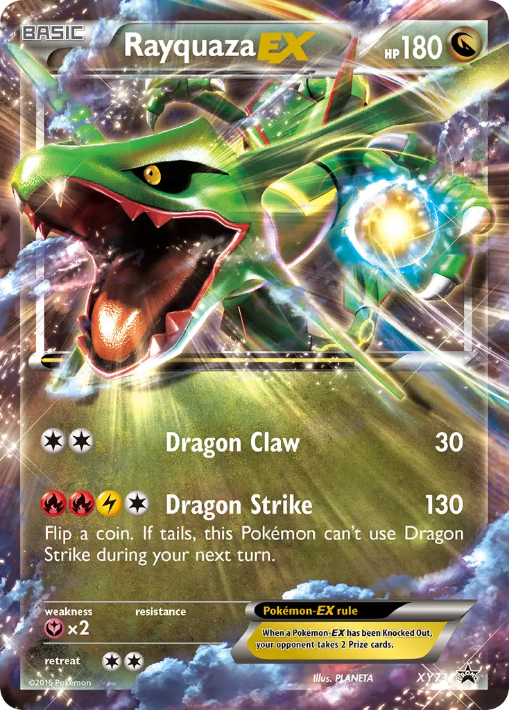 Rayquaza-EX - XY Black Star Promos XY73 (Holo)