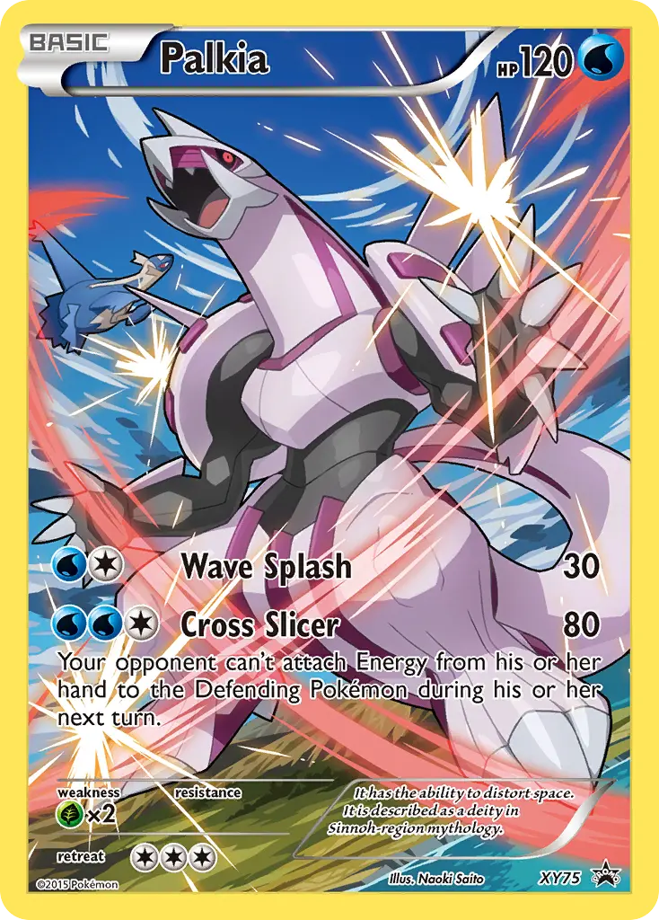 Palkia - XY Black Star Promos XY75 (Holo)