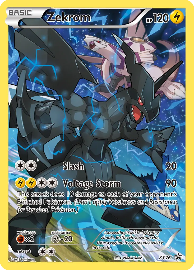 Zekrom - XY Black Star Promos XY76 (Holo)