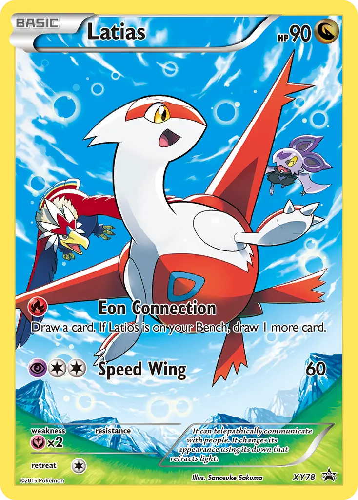 Latias - XY Black Star Promos XY78 (Holo)