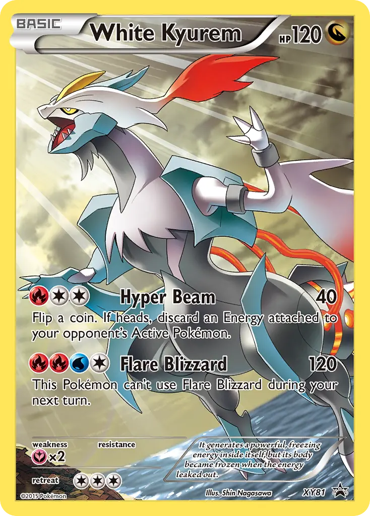 White Kyurem - XY Black Star Promos XY81 (Holo)