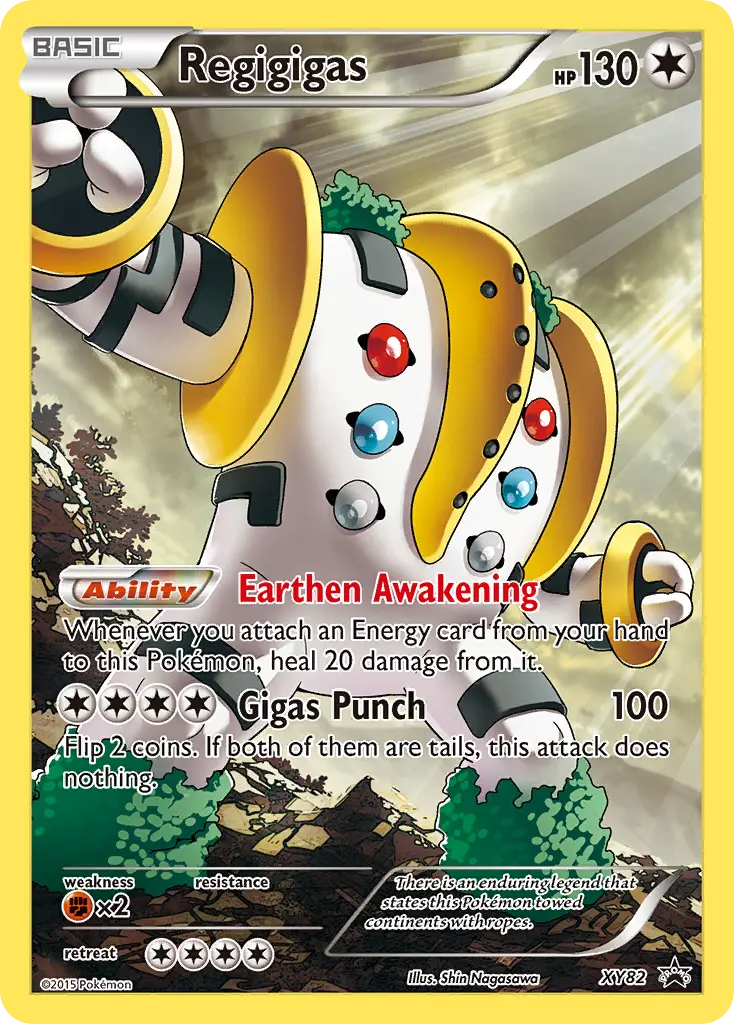 Regigigas - XY Black Star Promos XY82 (Holo)