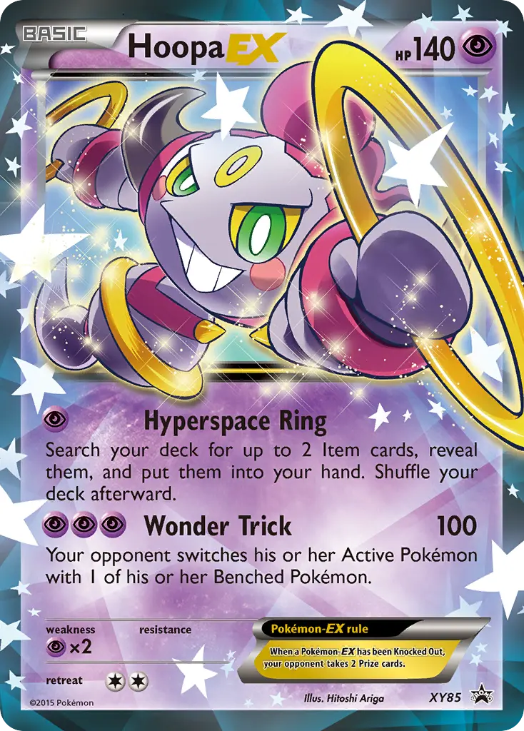 Hoopa-EX - XY Black Star Promos XY85 (Holo)