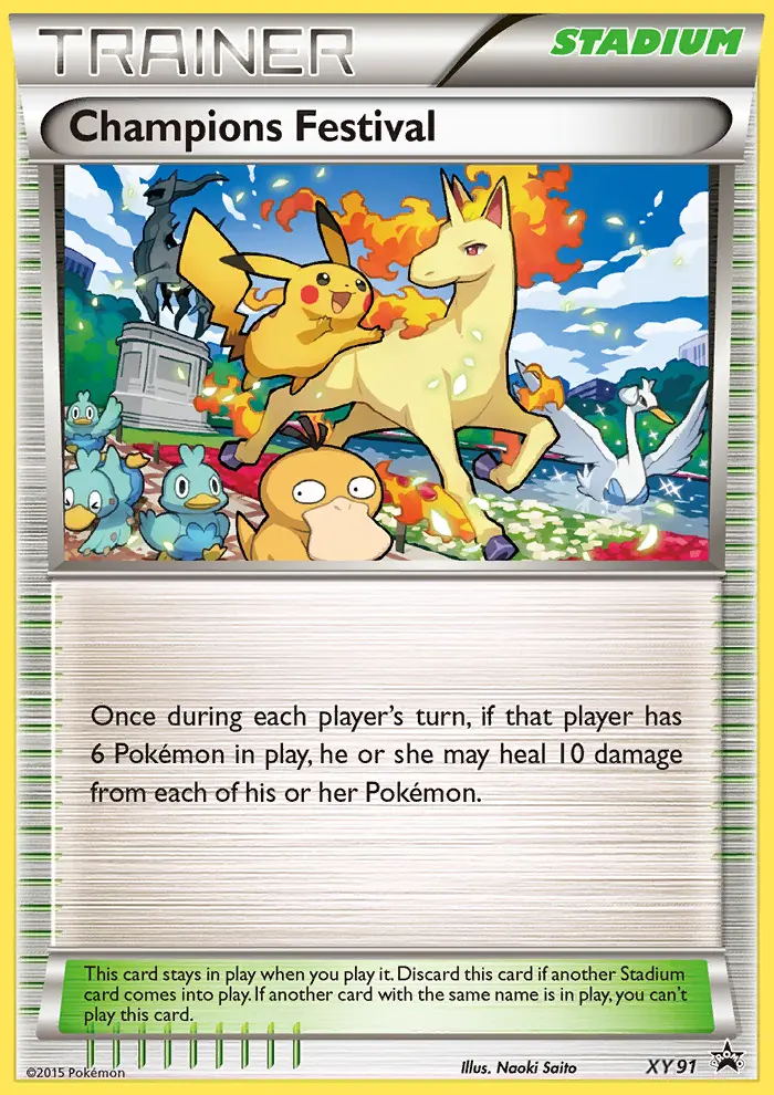 Champions Festival - XY Black Star Promos XY91 (Holo)