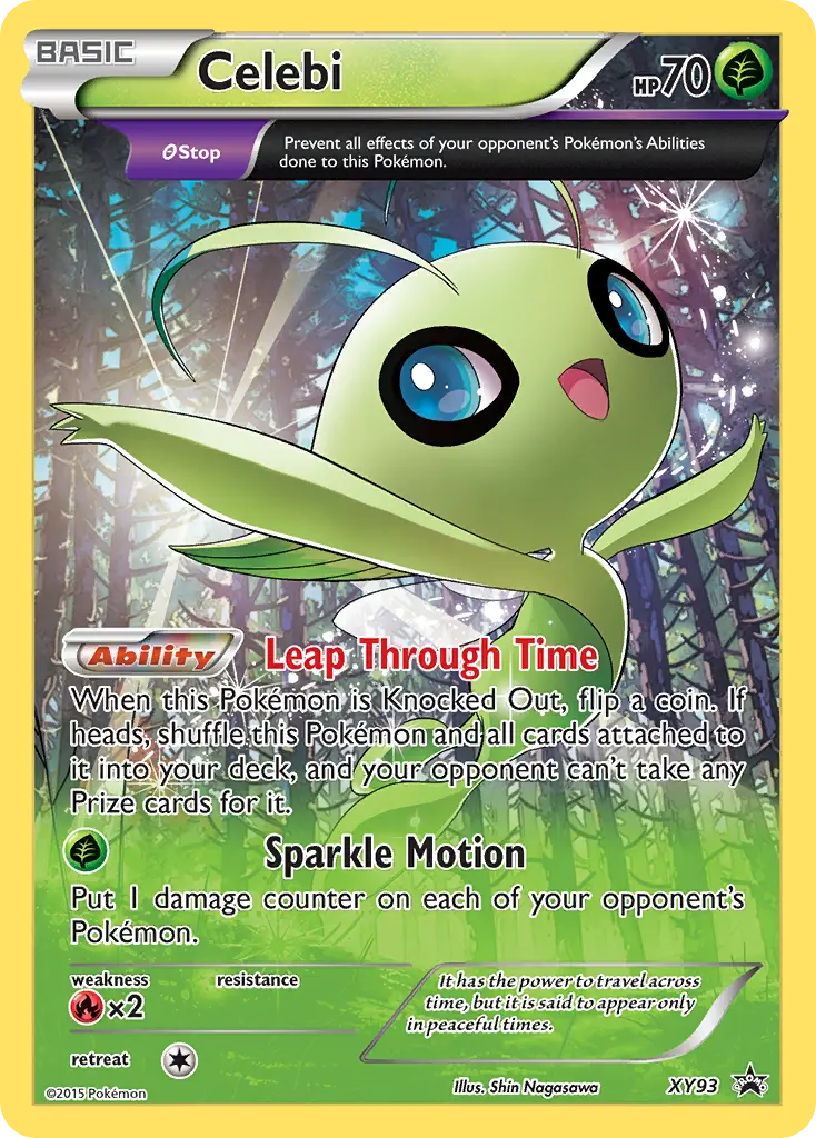Celebi - XY Black Star Promos XY93 (Holo)