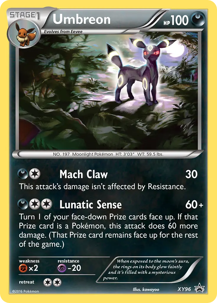 Umbreon - XY Black Star Promos XY96 (Holo)